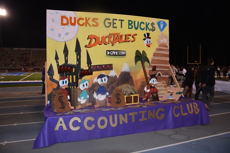 Accounting Club float