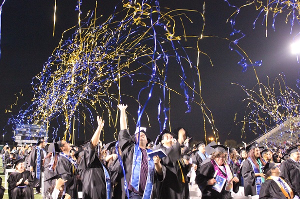 Confetti at the Commencement