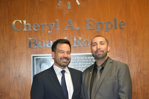 Dr. Jose Fierro and Phil Herrera