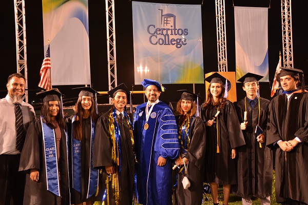 Lynwood High School students at Commencement