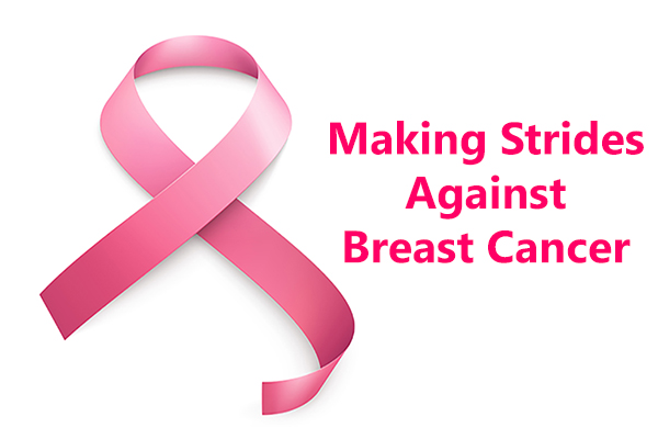 making strides against breast cancer