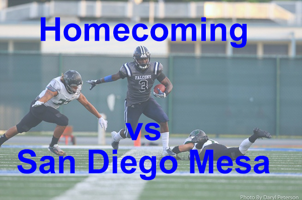 Homecoming vs San Diego Mesa
