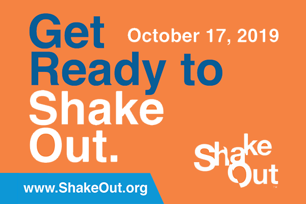 Get Ready to Shakeout. October 17, 2019 www.shakeout.org