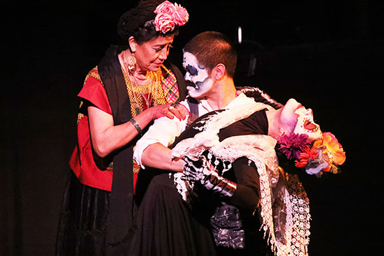 Frida Kahlo performance