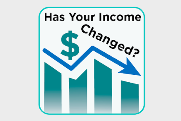 Has Your Income Changed