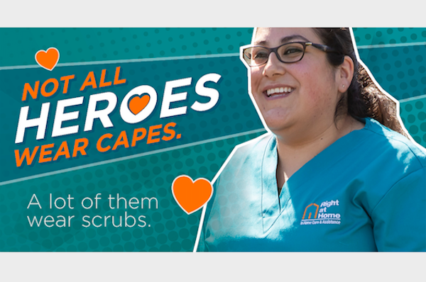 Not all heroes wear capes. A lot of them wear scrubs