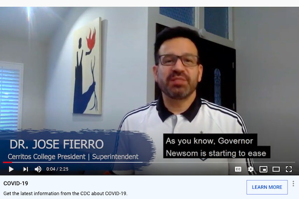 President's Message video