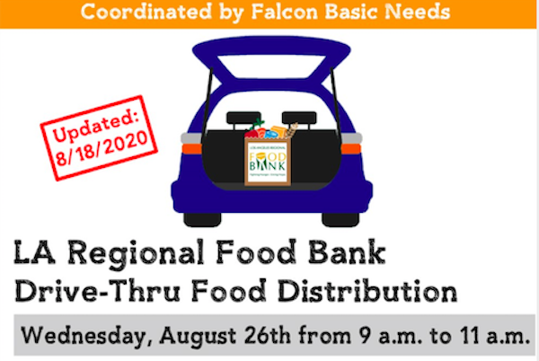 LA Regional Food Bank Drive-thru Food Distribution