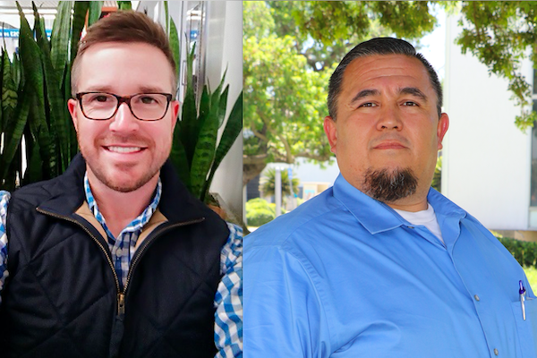 Andrew Vines and Carlos Serna