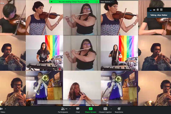 Birthday song played