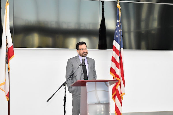 Dr.Jose Fierro giving State of the College address