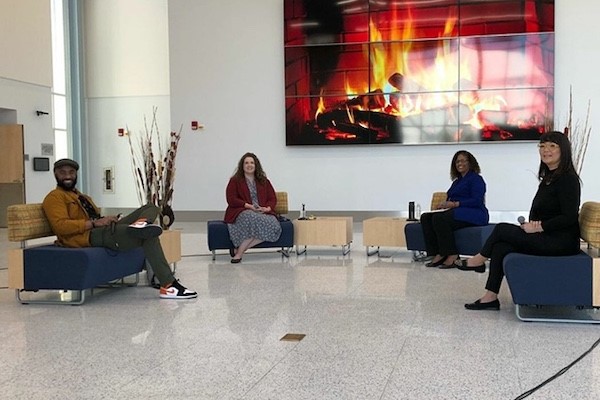 Damon Cagnolati, Elizabeth Miller, Dilcie Perez and Rebecca Pang