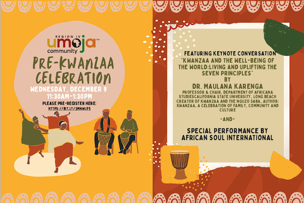 Pre-Kwanzaa celebration