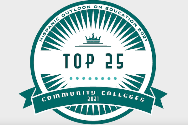 Hispanic Outlook on Higher Education 2021 Top 25 community colleges 2021
