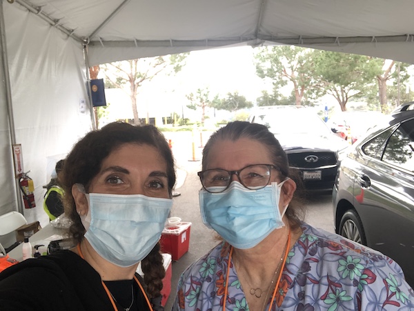 Nasiba Makarem and Julie Shields