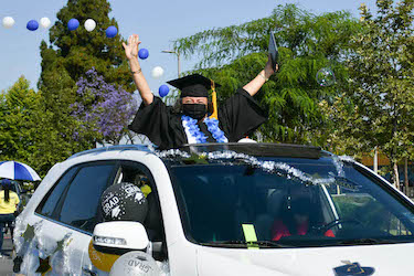 Graduate at the Carmencement