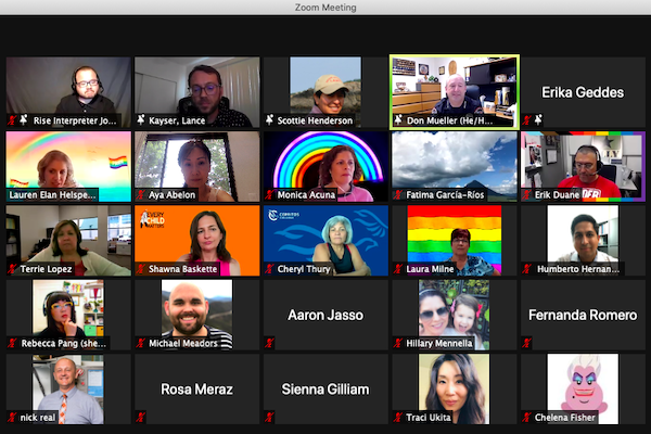Pride panel participants