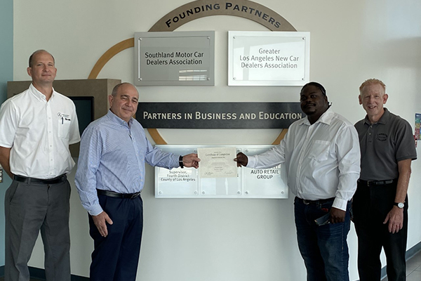 Glenn with MB reps and Glick