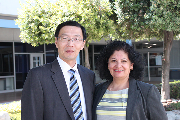 Dr. Wei Zhou and Dr. Mercedes Gutierrez