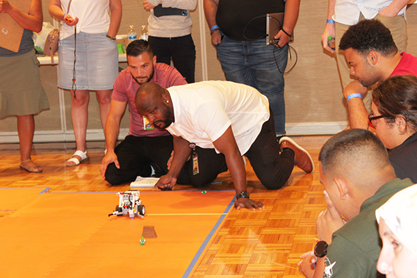NCAS students in the rover competition