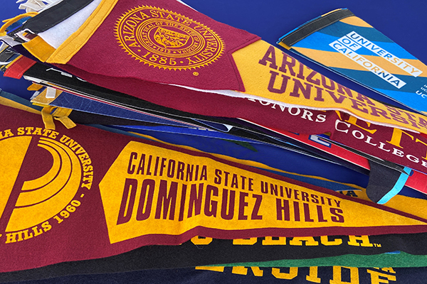 University pennants