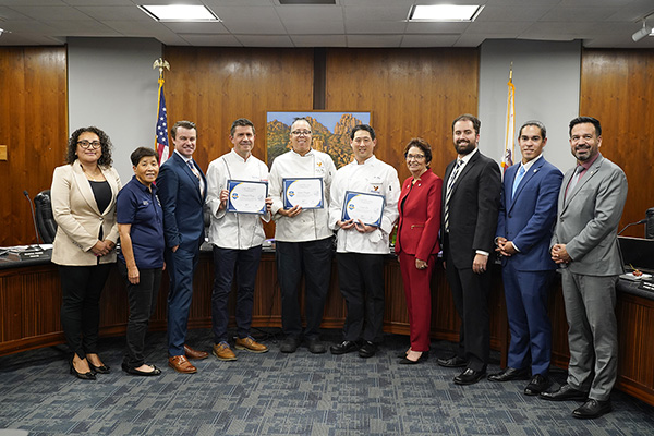 Culinary Arts faculty and board members