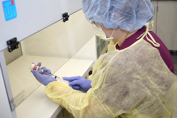 Pharmacy Technology program student