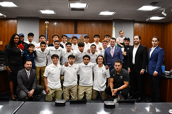 Men's soccer state champions