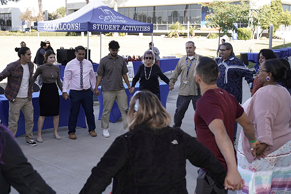 Native American Heritage event participants