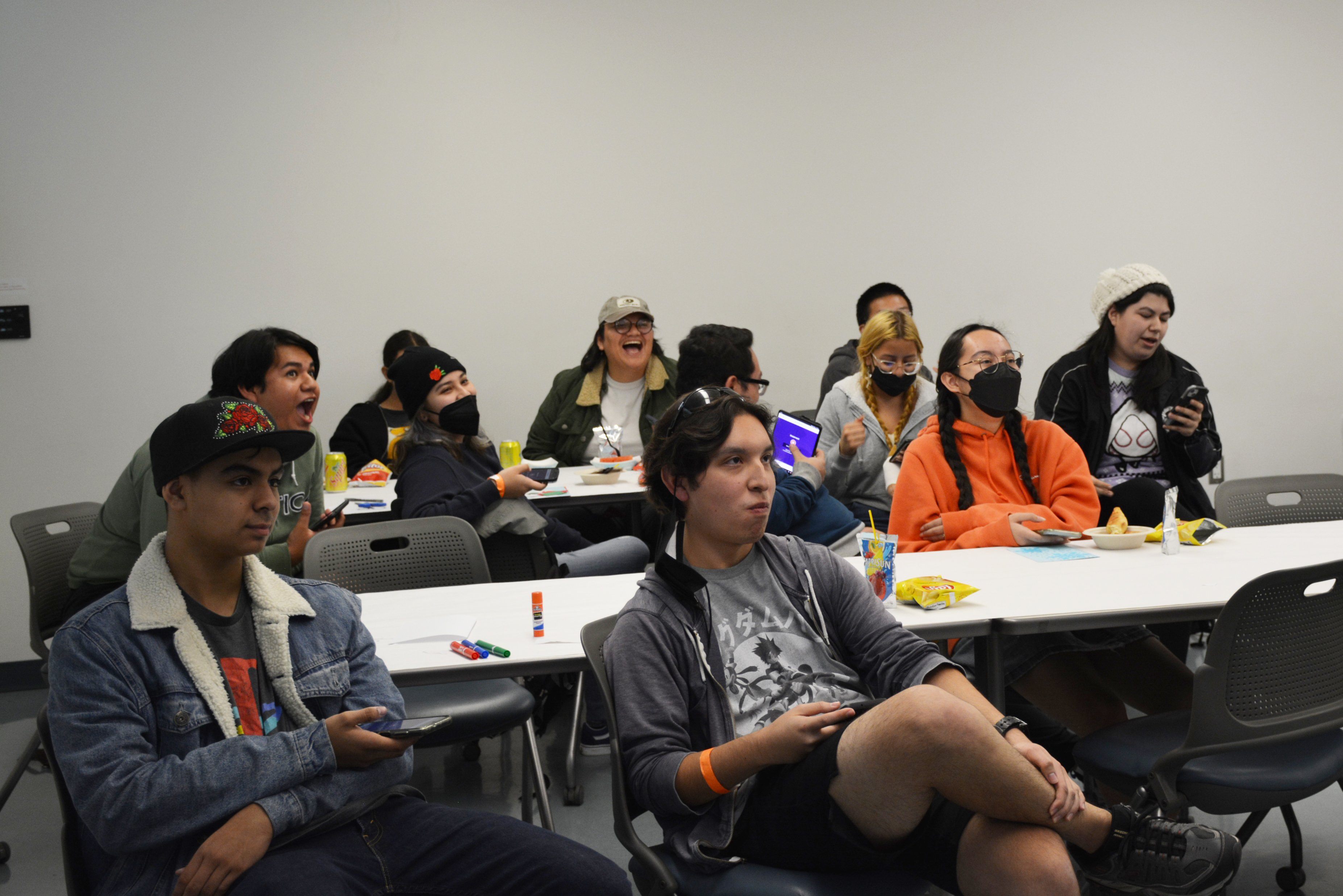 Students at Holiday Extravaganza