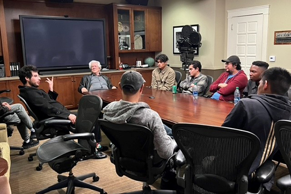 Richard Edlund and cinematography students