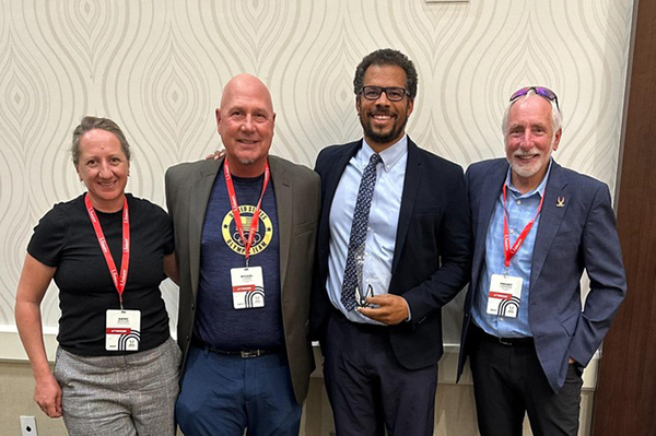 Chris Richardson (second from right)