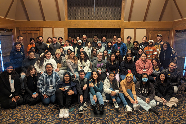 Leadership retreat participants