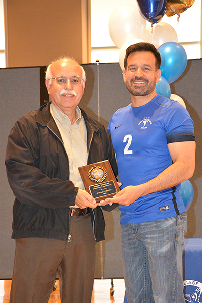 Mario Morales with Dr. Jose Fierro