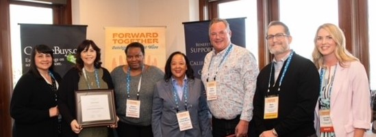 The College Purchasing team at the conference