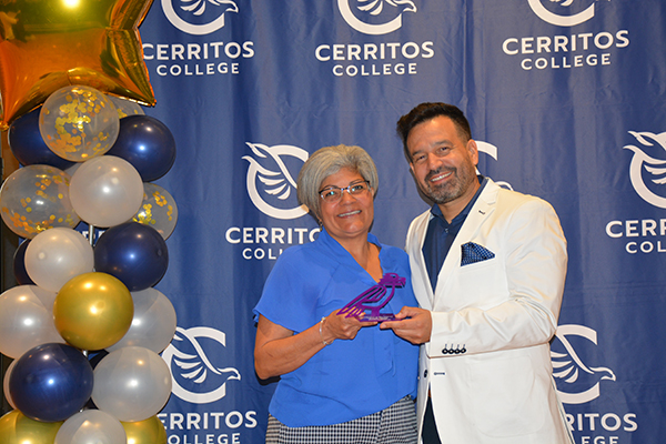 Cheryl Thury and Dr. Jose Fierro