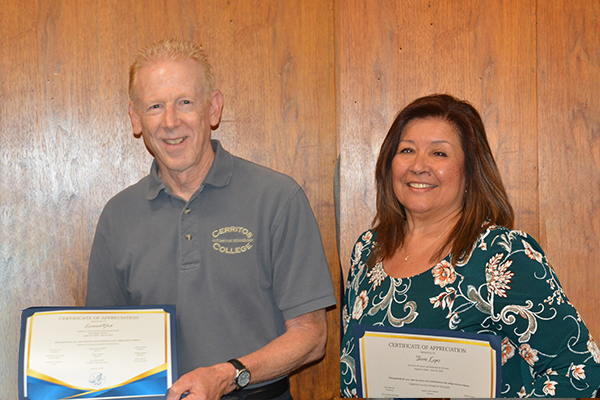 Leonard Glick and Terrie Lopez