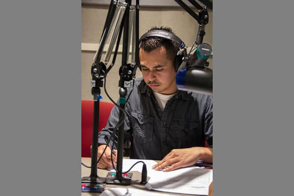 Carlos Madrigal on mic