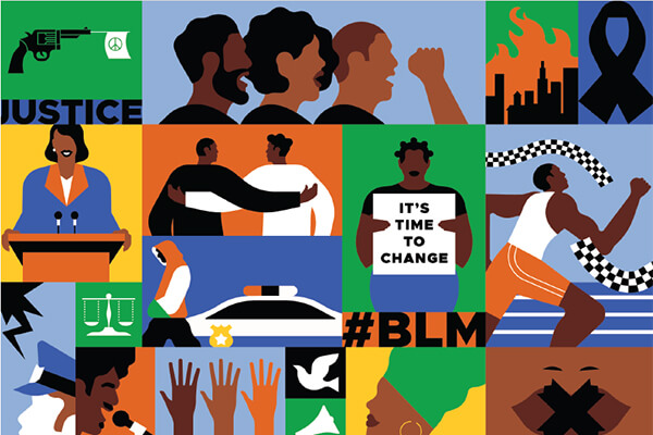 Justice It's Time to Change #BLM