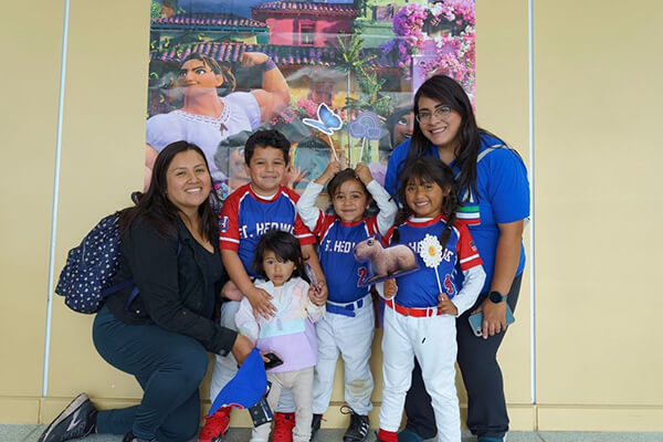 Spring event participants