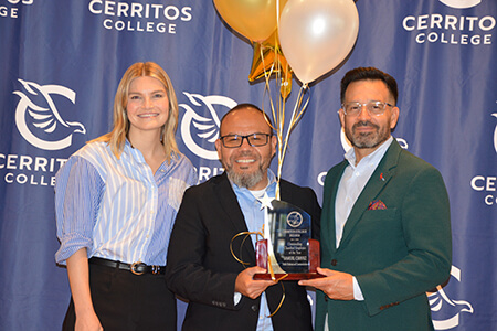 Chelsea Van Doornum, Samuel Chavez, and Dr. Jose Fierro