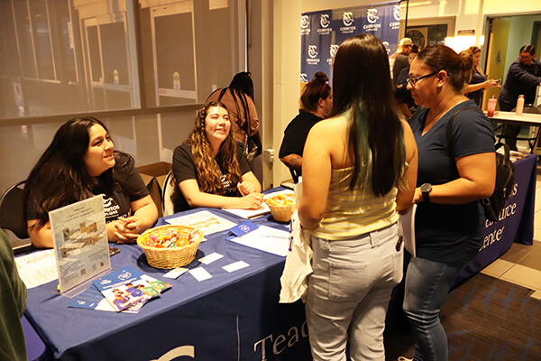 Family and Friends night booth