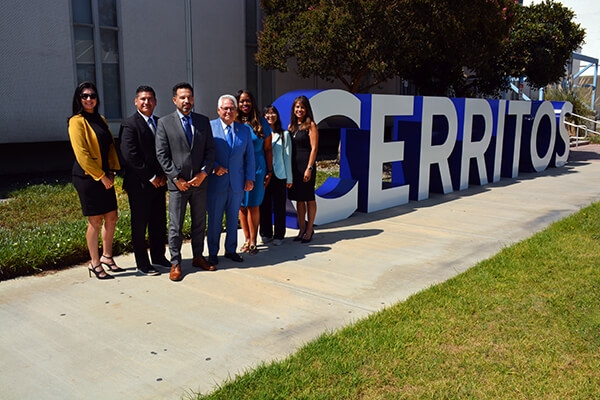 Senator Bob Archuleta and college officials