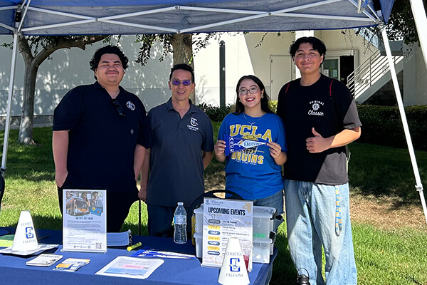 Ask me table staffers