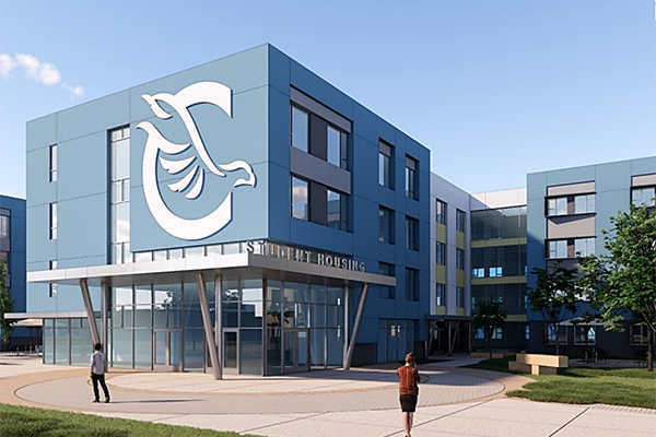 Student Housing rendering