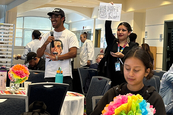 Students at Hispanic Heritage Month