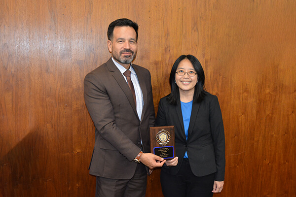 Sherly Widjaja and Dr . Jose Fierro