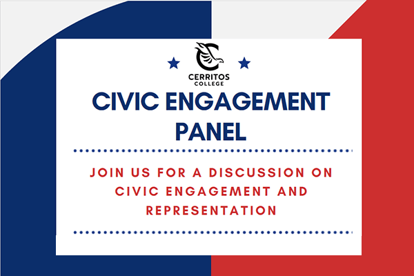 Civic Engagement Panel Join us for a discussion on engagement and representation
