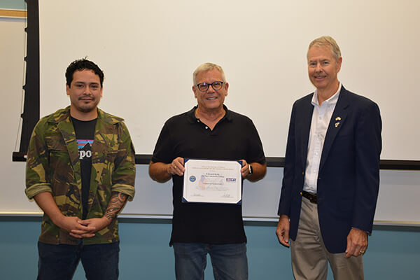 Eddie Trejo, Edward Kelly, and Gordon Crane