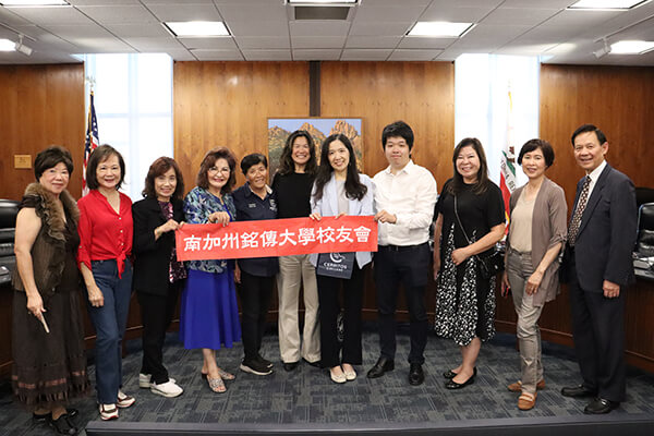 Ming Chuan university reps and alums